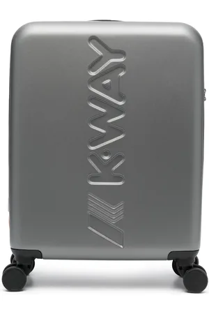 K-Way Maleta con ruedas y logo en relieve
