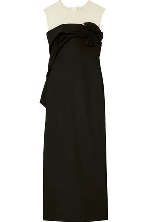 Tory Burch Vestido midi con detalle de nudo