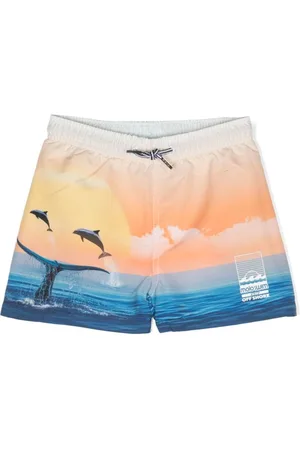 Molo Shorts de playa Niko con estampado gráfico