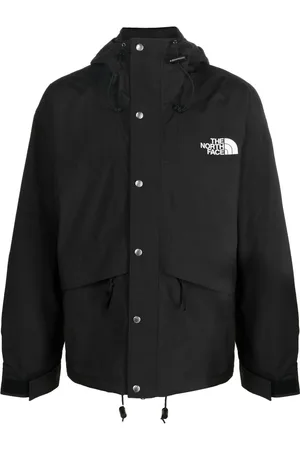 The North Face Chamarra con capucha y logo estampado