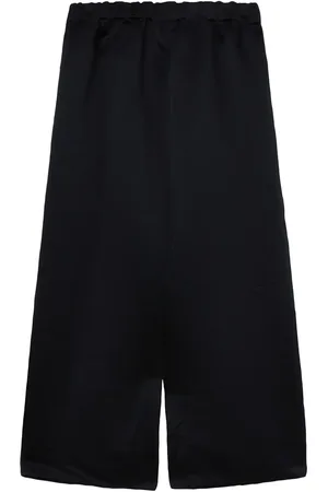 Comme des Garçons Pantalones capri con diseño ancho