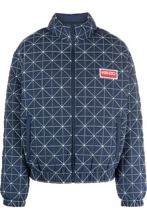 Kenzo Chamarra capitonada Sashiko Stitch