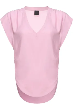 Pinko Playera manga corta con cuello en V