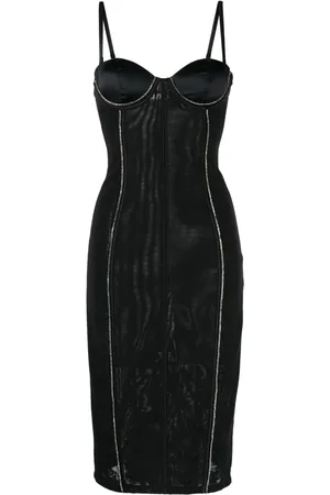 FLEUR DU MAL Vestido estilo bustier Brilliant