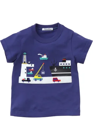 Familiar Playera con estampado gráfico