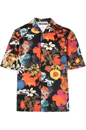 Moschino Camisa manga corta con estampado floral