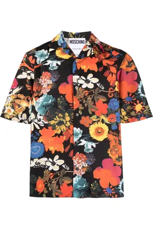 Moschino Camisa manga corta con estampado floral