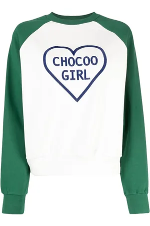 Chocoolate Sudadera con corazones estampados