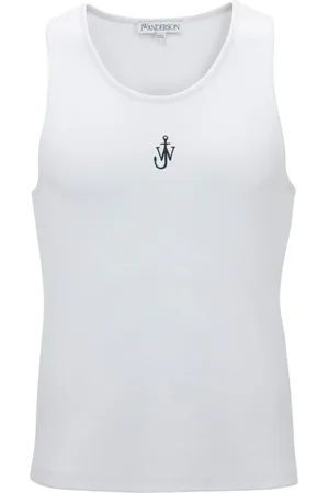 J.W.Anderson Camiseta Anchor con logo bordado