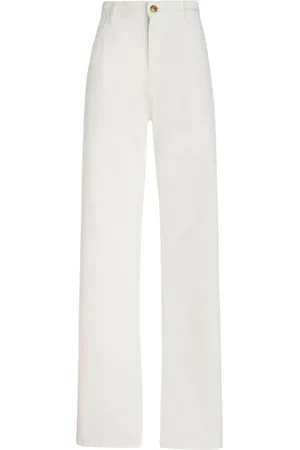 Etro Jeans capri con motivo Pegaso