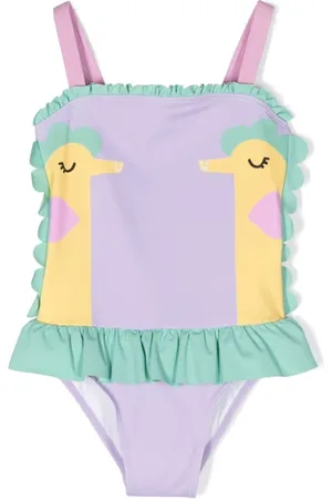 Stella McCartney Traje de baño con volantes