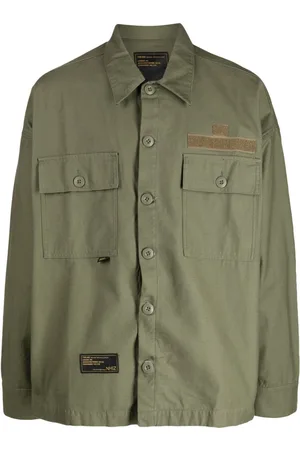 Izzue Camisa con bolsillos y solapa