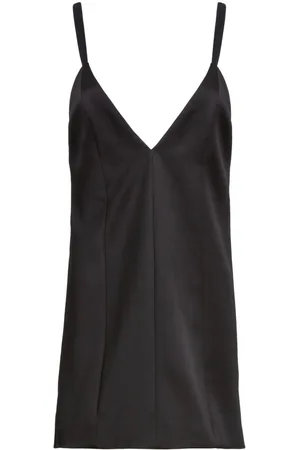 Khaite Vestido corto The Bab con espalda descubierta