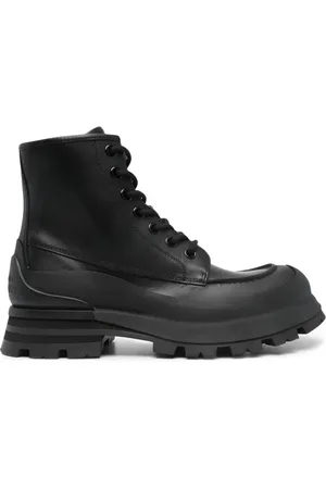 Alexander McQueen Botas con agujetas