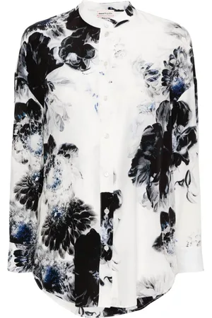 Alexander McQueen Camisa Chiaroscuro