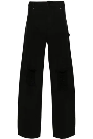 HAN Kjøbenhavn Jeans rectos con detalles rasgados