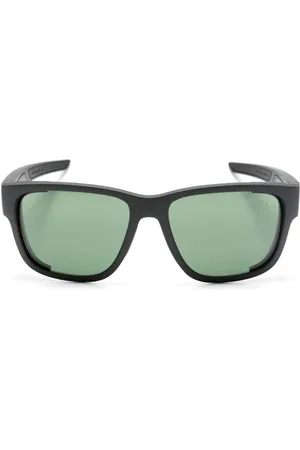 Prada Lentes de sol con armazón cuadrado y logo en relieve