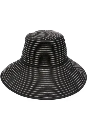 Totême Sombrero de seda con motivo de rayas