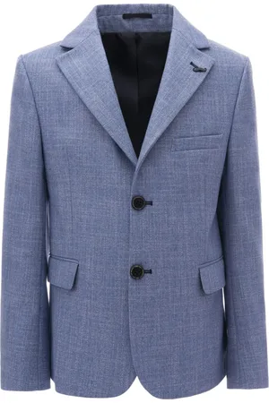 M. Moustache Blazer de tweed con botones