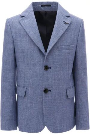 M. Moustache Blazer de tweed con botones