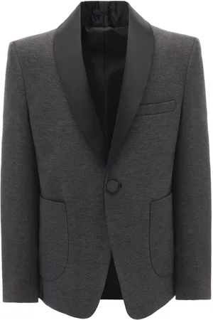 M. Moustache Blazer con botones y solapas esmoquin