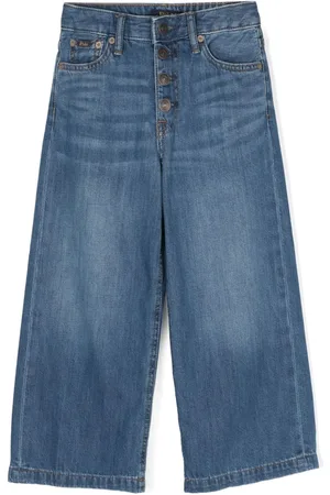 Ralph Lauren Jeans anchos con logo bordado