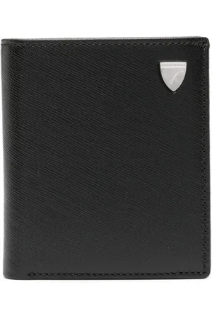 ASPINAL OF LONDON Cartera con placa del logo