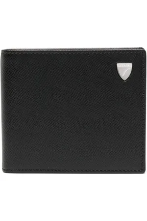 ASPINAL OF LONDON Cartera Saffiano con sello del logo