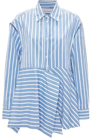 J.W.Anderson Camisa con rayas estampadas