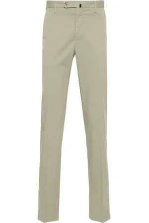 Incotex Pantalones slim con tiro medio