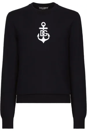 Dolce & Gabbana Suéter con logo bordado