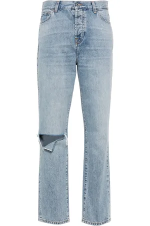 7 for all Mankind Jeans rectos con tiro bajo de x Chiara Biasi