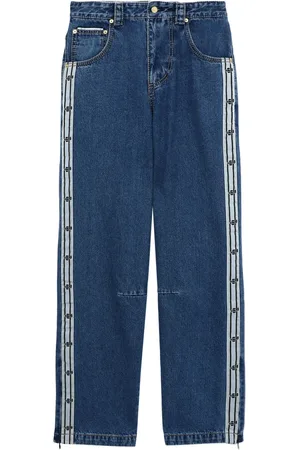 Eytys Jeans anchos Titan con franja del logo