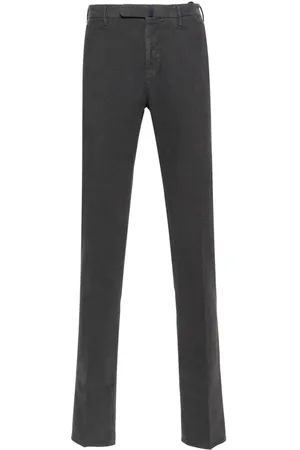 Incotex Pantalones chinos rectos con tiro medio