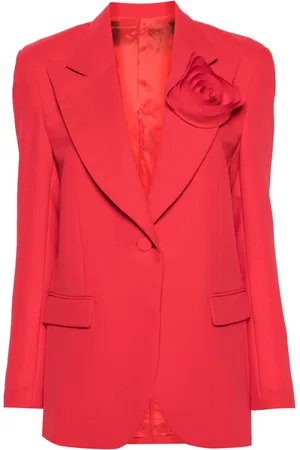Viktor & Rolf Blazer con apliques florales