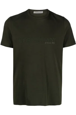 corneliani Playera con logo bordado