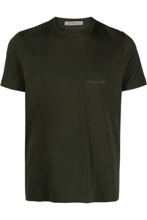 corneliani Playera con logo bordado