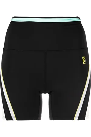 P.E Nation Shorts de ciclismo Refraction con logo bordado