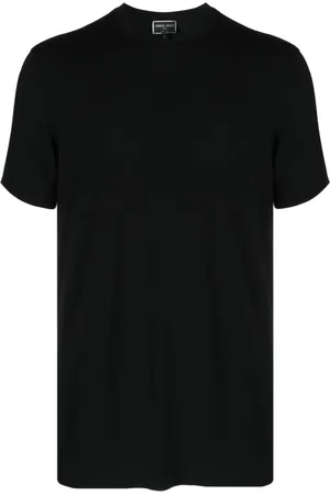 Giorgio Armani Playera manga corta con cuello redondo