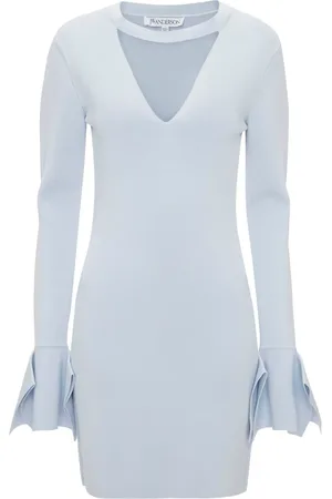J.W.Anderson Vestido corto con detalle de volantes