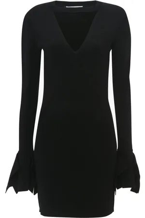 J.W.Anderson Vestido corto con volantes en las mangas