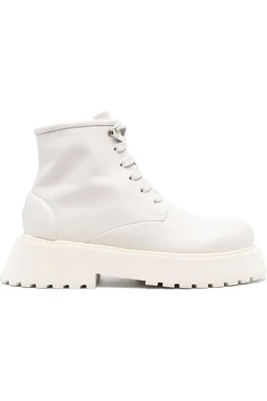 MARSÈLL Botas con agujetas y tacón de 60mm