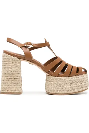 DEE OCLEPPO Alpargatas Tulum con tacón de 120mm