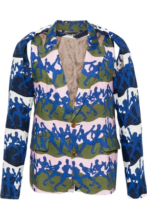Charles Jeffrey Loverboy Blazer Twisted con aberturas