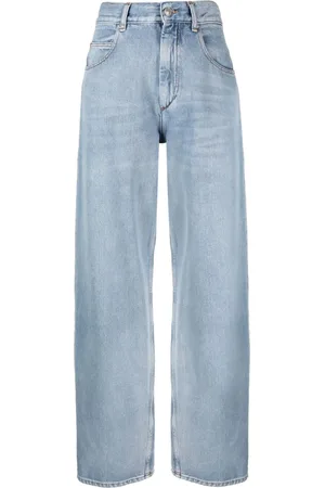 Isabel Marant Jeans rectos Joanny con tiro medio