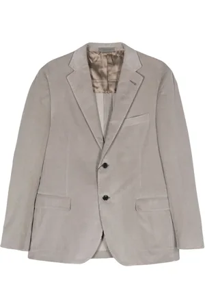 corneliani Blazer de pana con botones