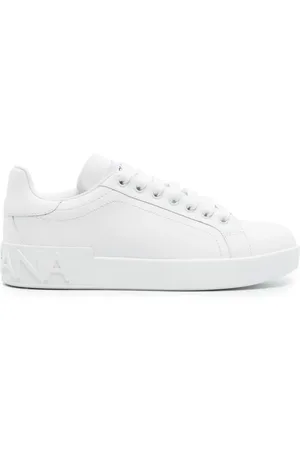Dolce & Gabbana Tenis con logo en relieve
