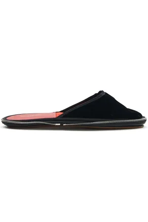 Maison Margiela Slippers Travel con puntera redonda