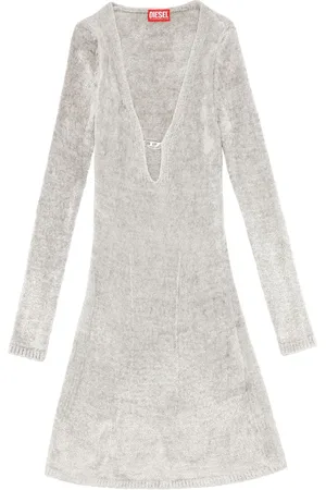 Diesel Vestido M-Coleen con placa del logo