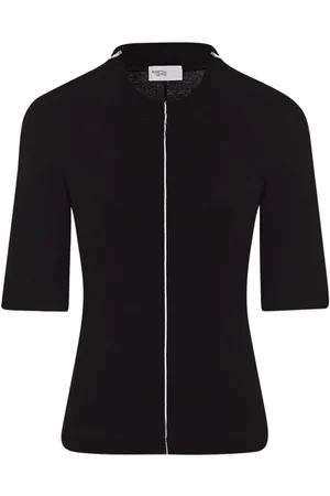 ROSETTA GETTY Playera con costuras en contraste